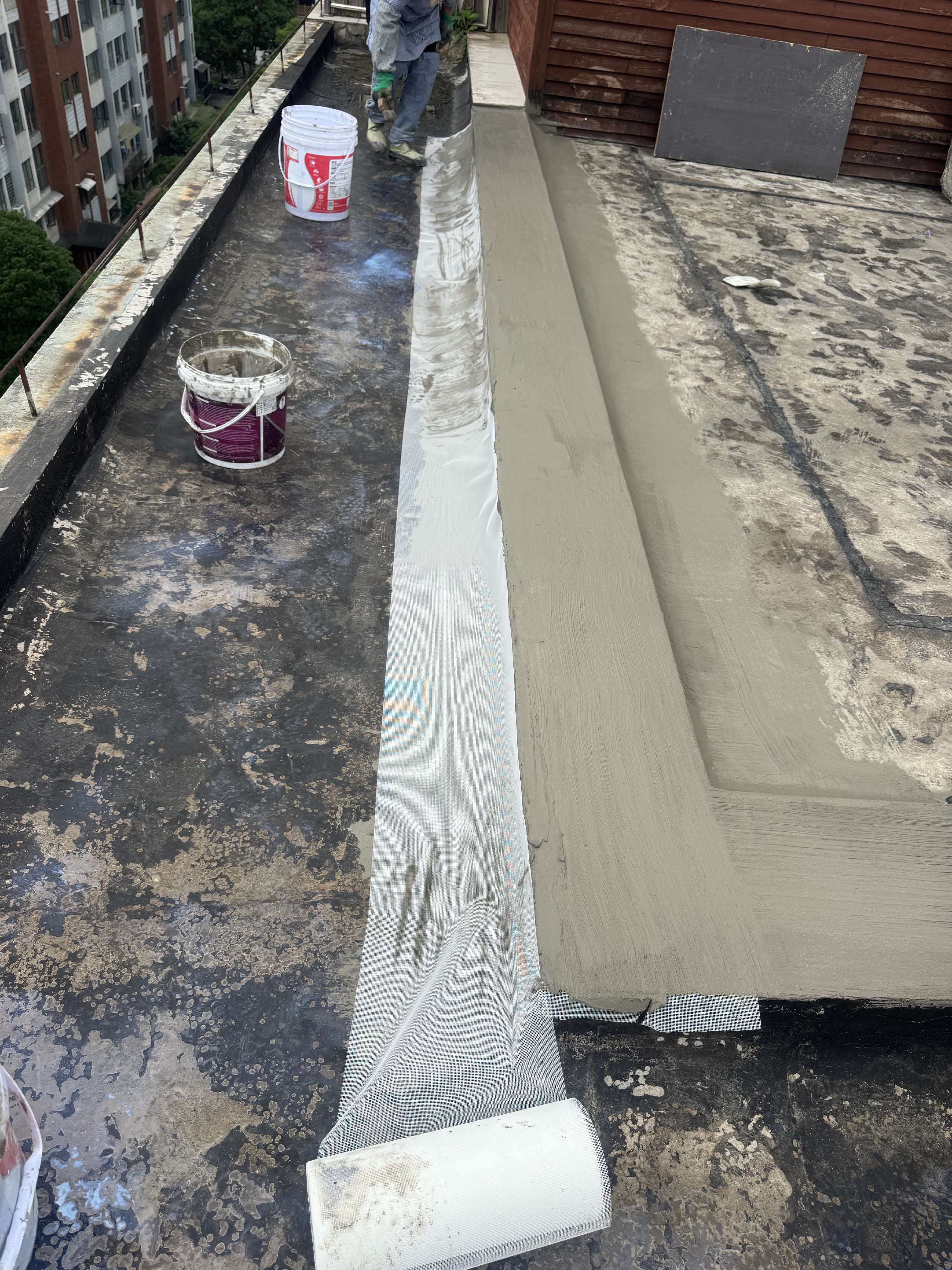 Floor waterproofing application photo 1